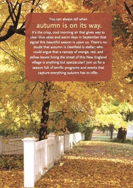 Deerfield's foliage